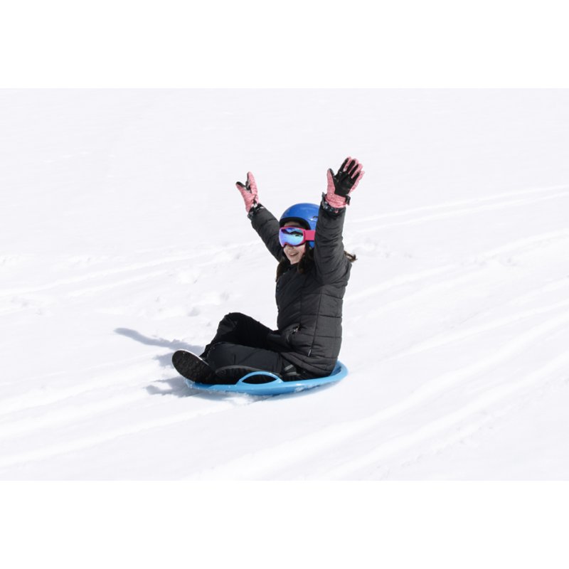 EDA luge ronde plastique, diamètre 640 mm, bleu